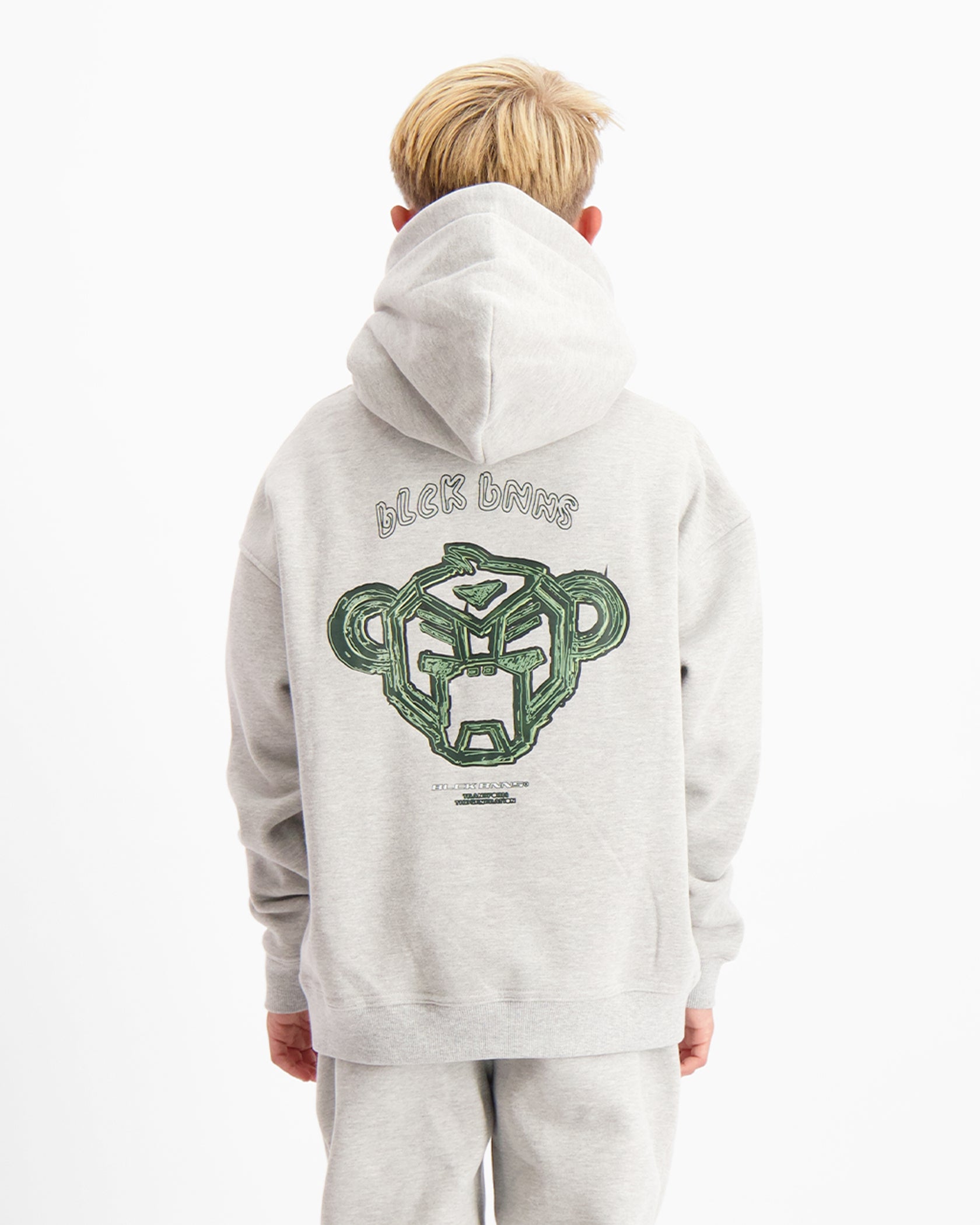 KIDS SKETCH SWEATSUIT | Melange gris