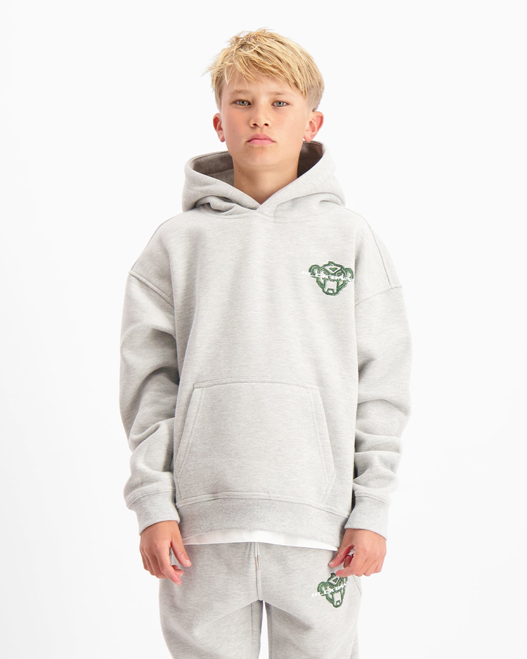 KIDS SKETCH SWEATSUIT | Melange gris
