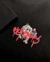 CAMISETA ROCIADA NIÑOS | Negro