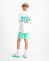 CAMISETA SPRAYADA NIÑOS | Blanco