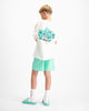CAMISETA SPRAYADA NIÑOS | Blanco