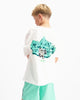 CAMISETA SPRAYADA NIÑOS | Blanco