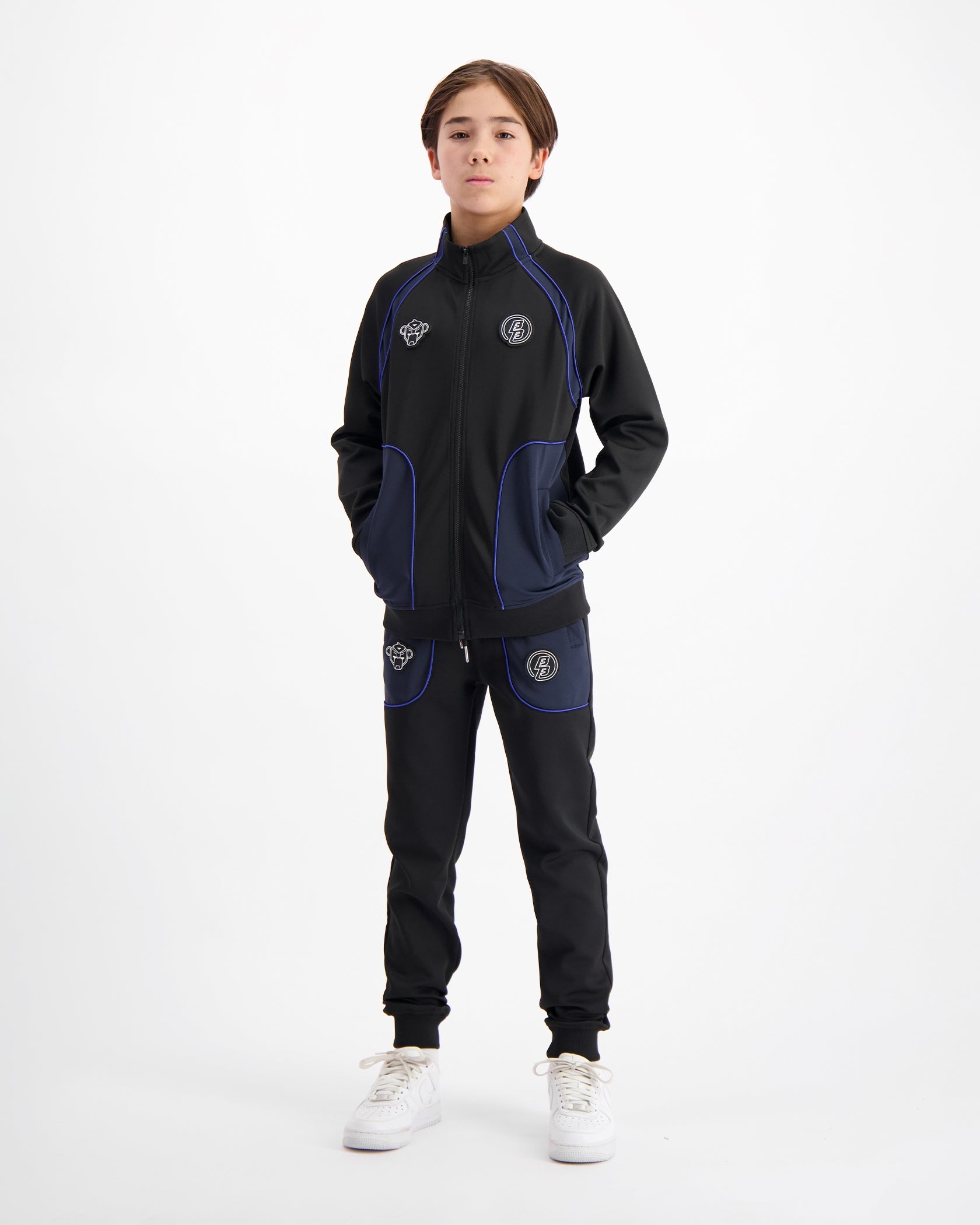 KIDS TEAR TRACKSUIT | Negro