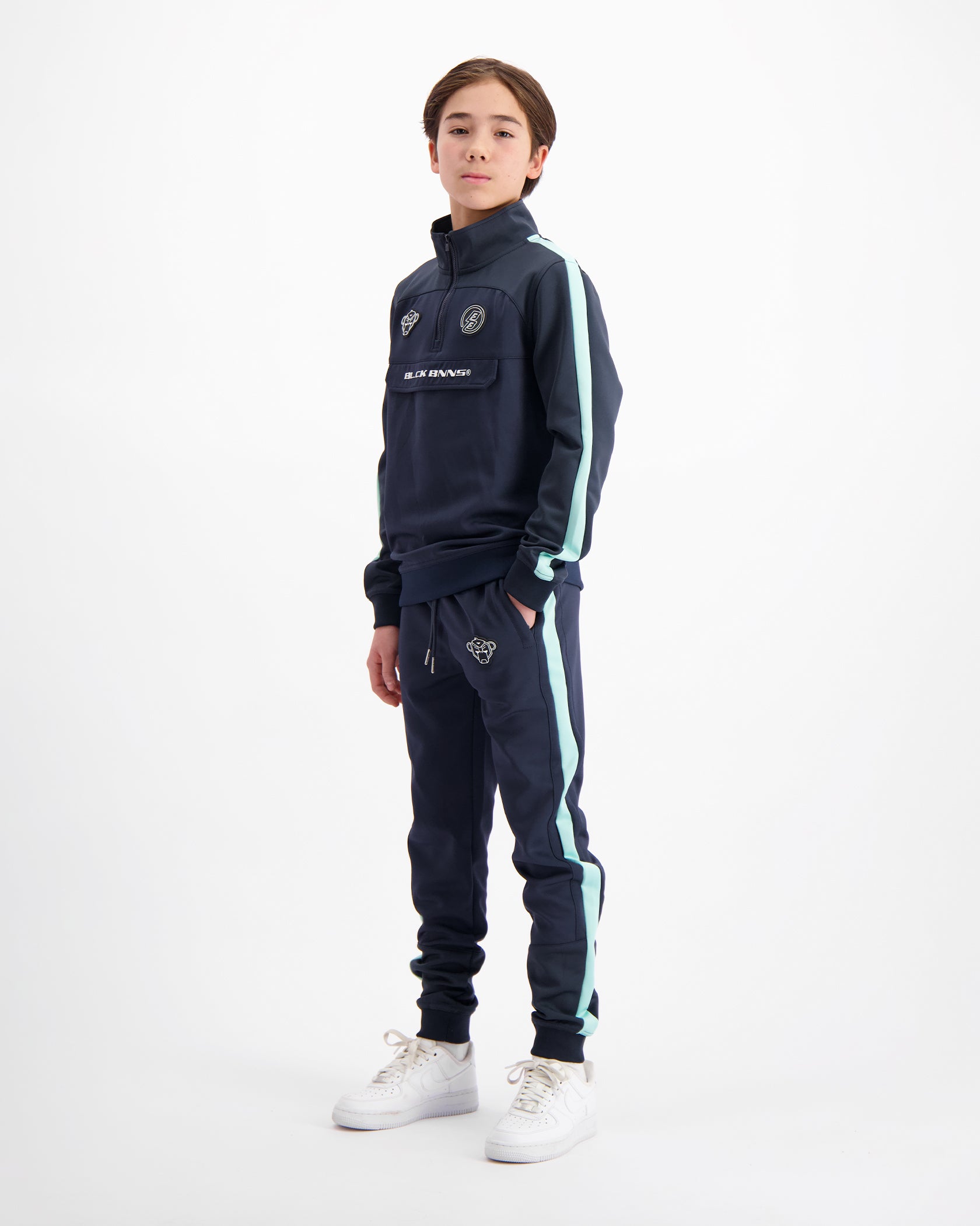 KIDS TRILL TRACKSUIT | azul marino