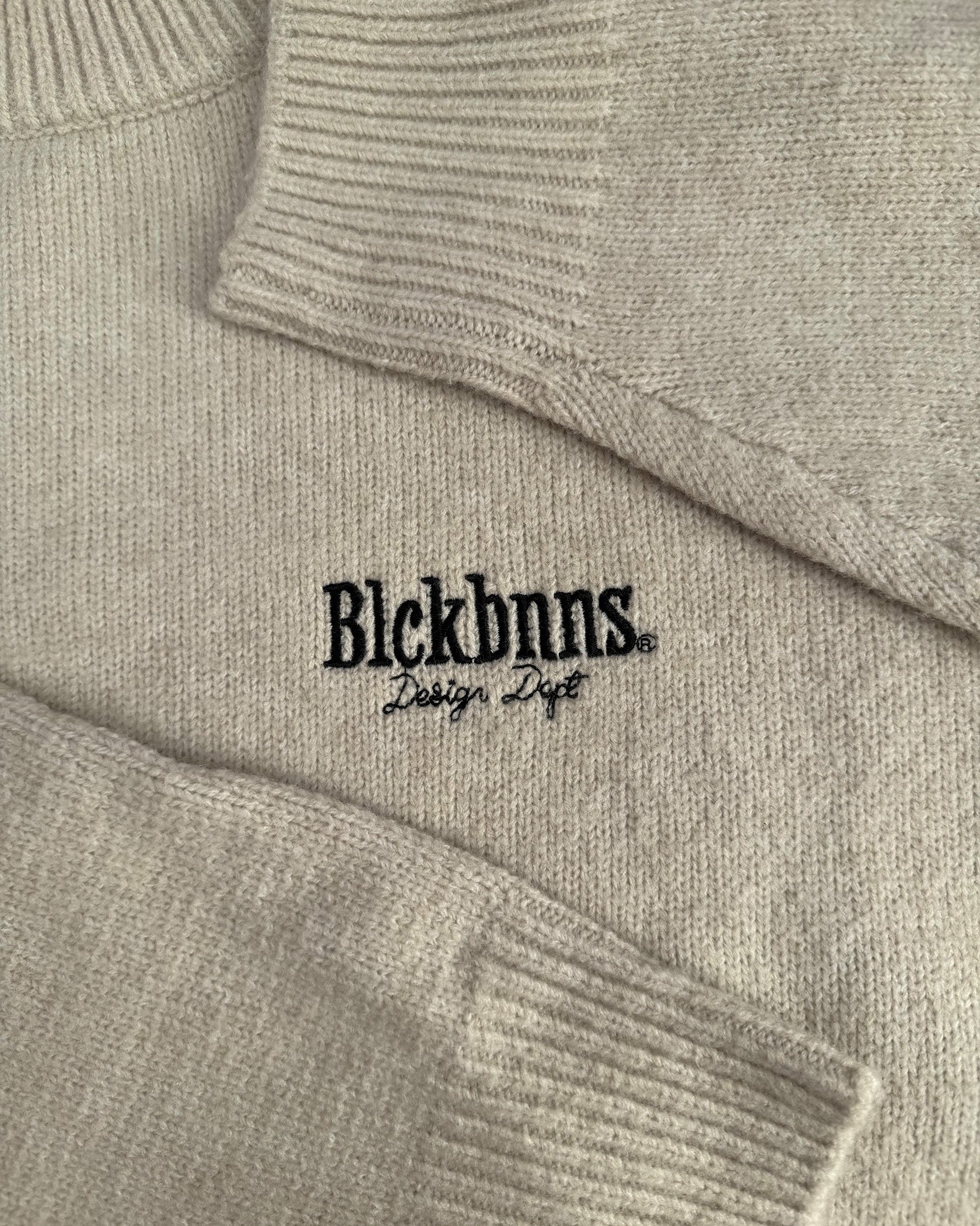 SUDADERA DE PUNTO | Beige