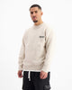 SUDADERA DE PUNTO | Beige