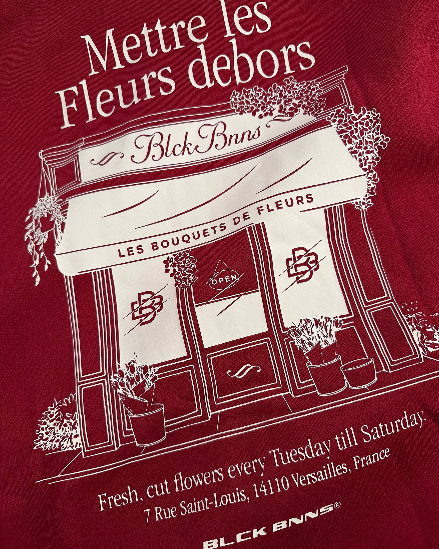 SUDADERA LES FLEURS | Borgoña