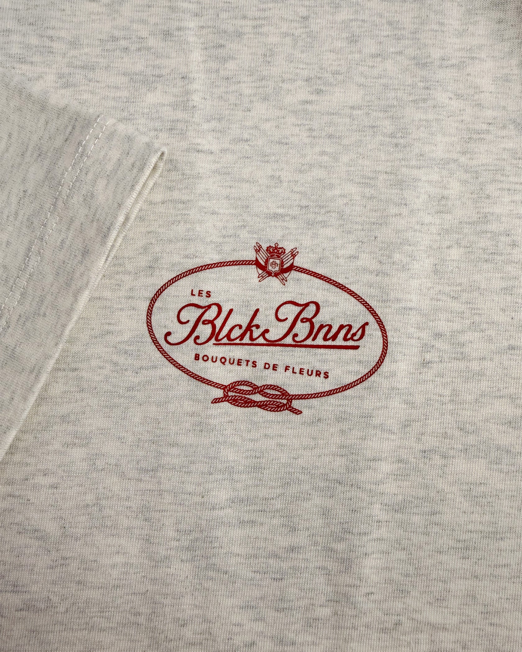 CAMISETA LES FLEURS | Beige