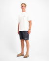 CAMISETA MARINA CLUB | Blanco hueso