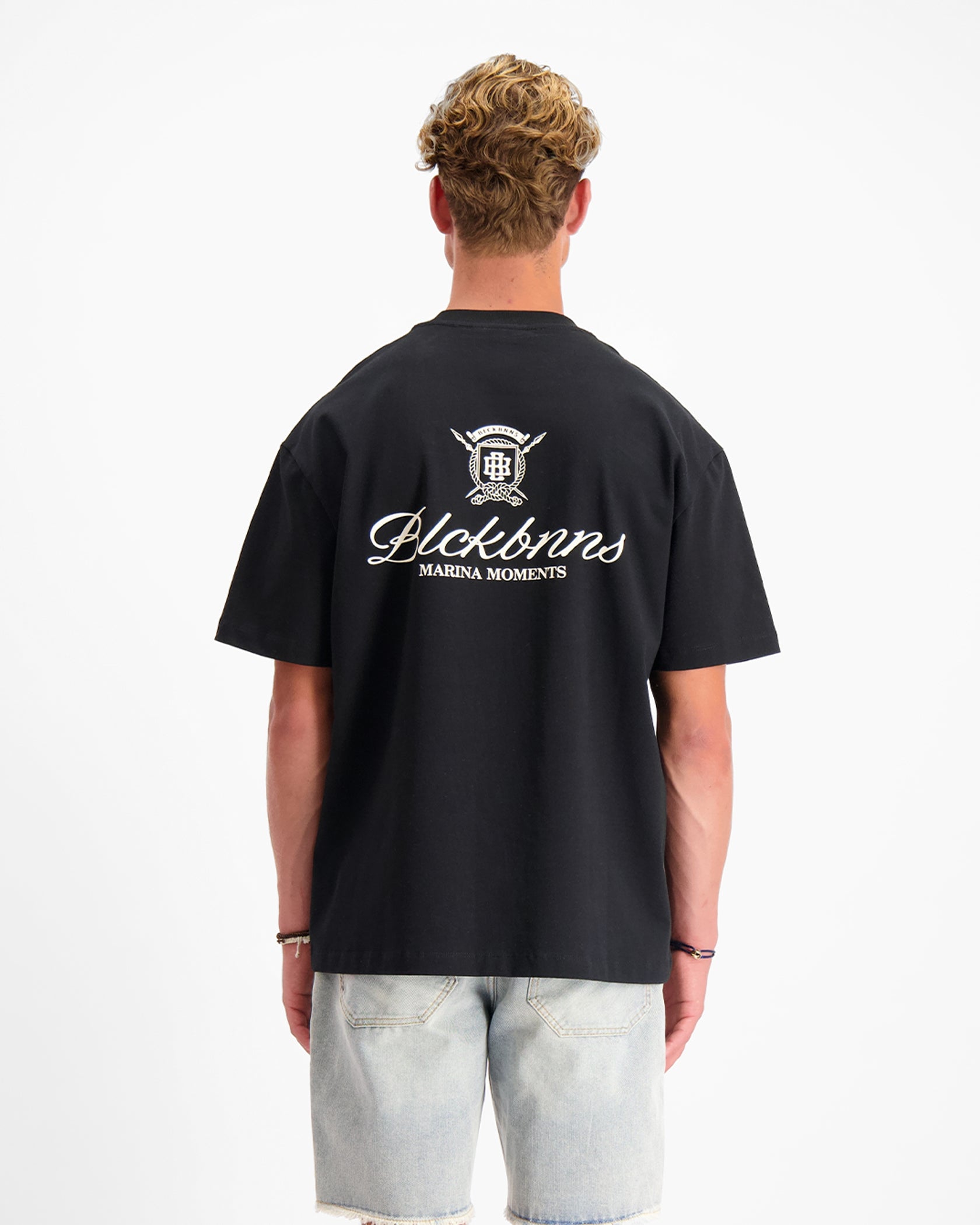 CAMISETA MARINA | Zwart