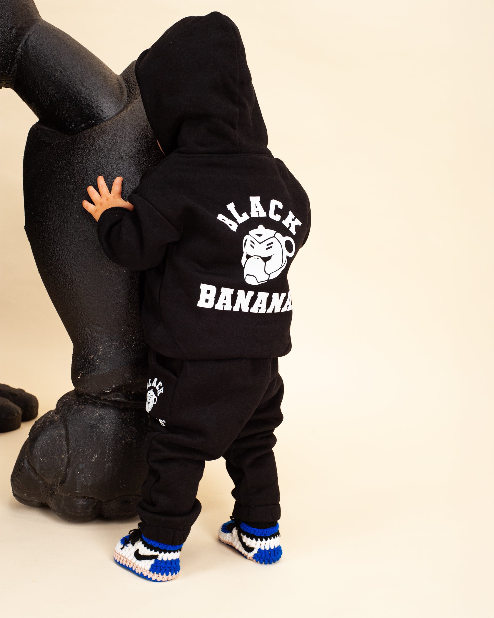 SUDADERA MC VARSITY | Negra