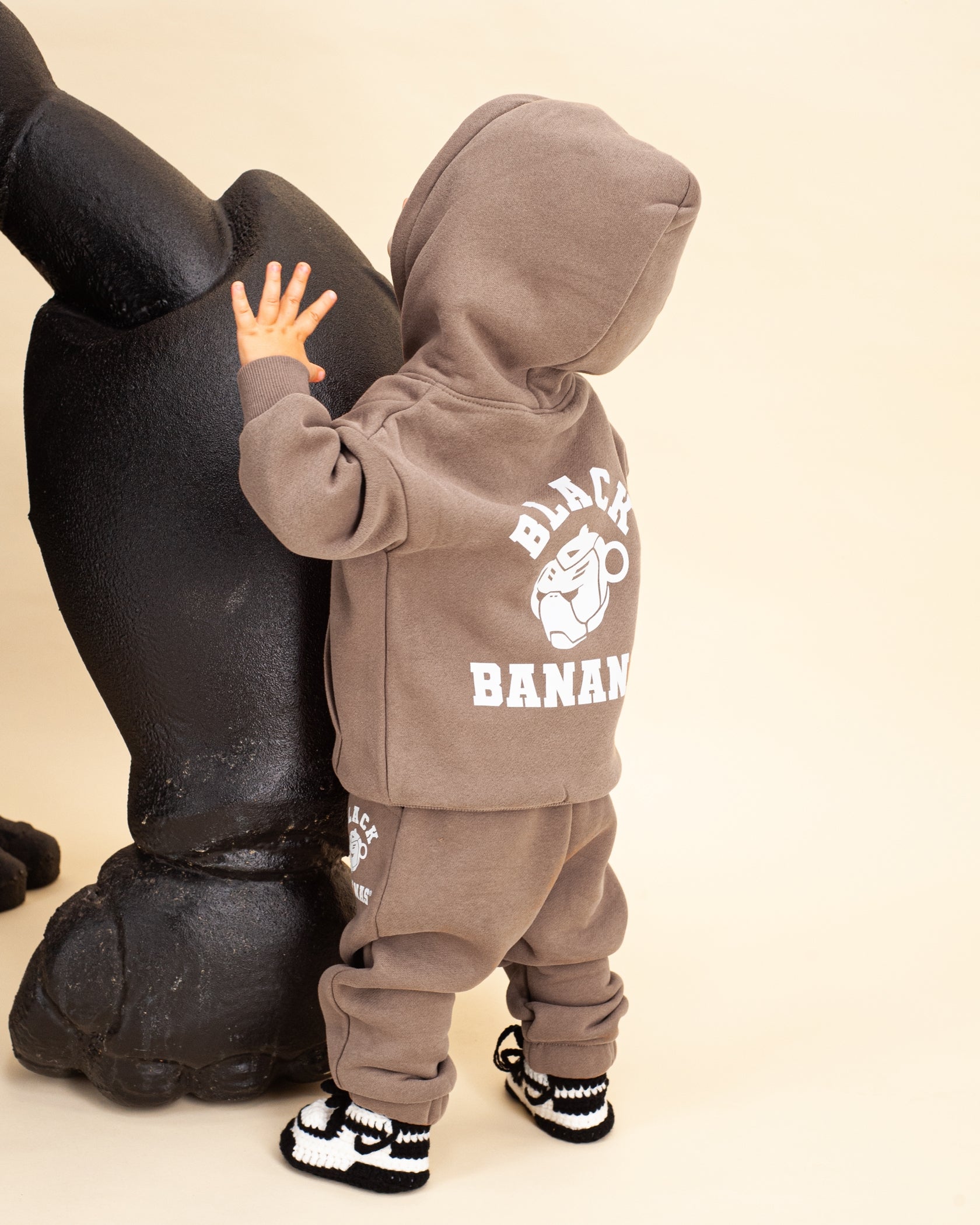 SUDADERA MC VARSITY | Marrón