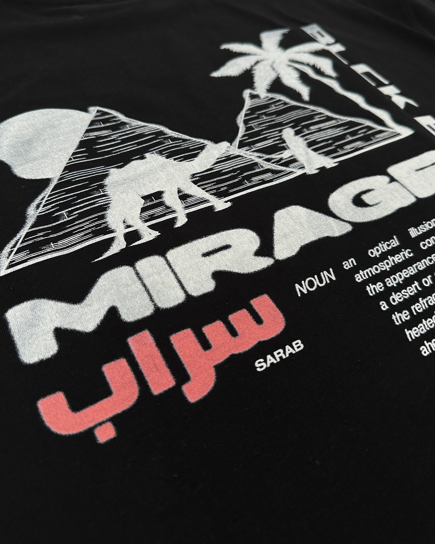 CAMISETA MIRAGE | Negra