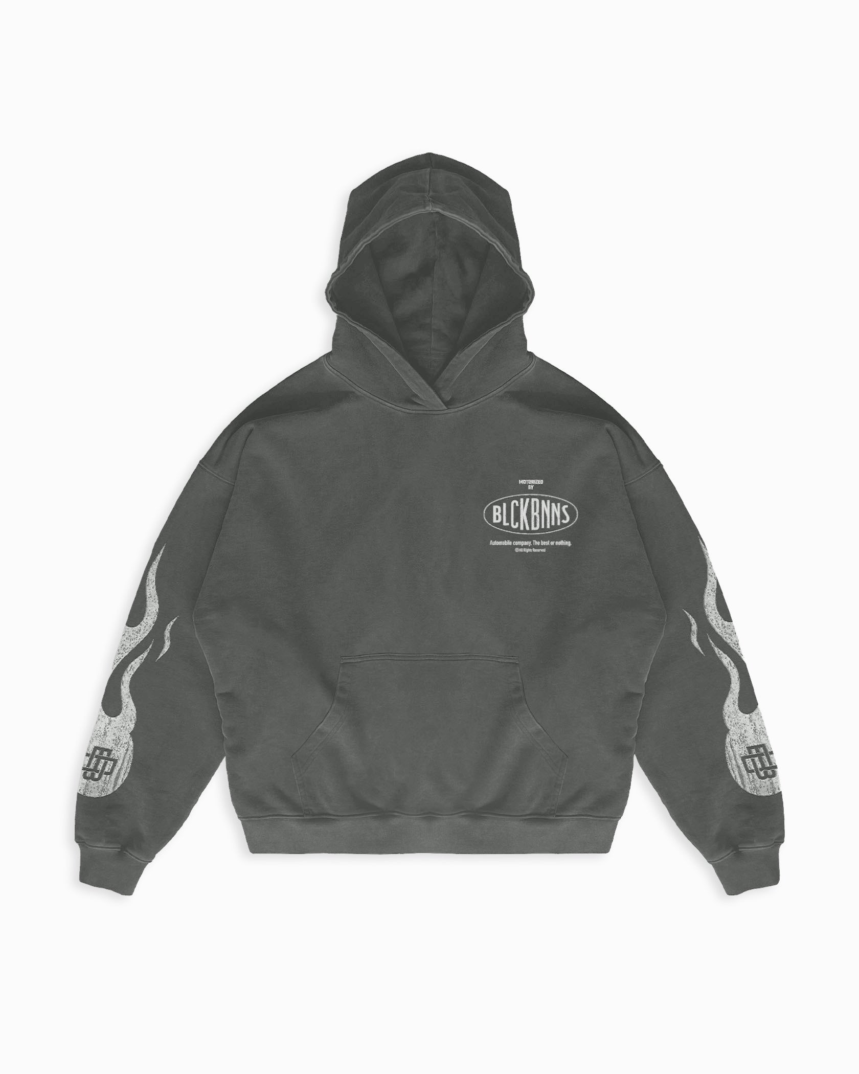 SUDADERA MONO FLAME | Negra