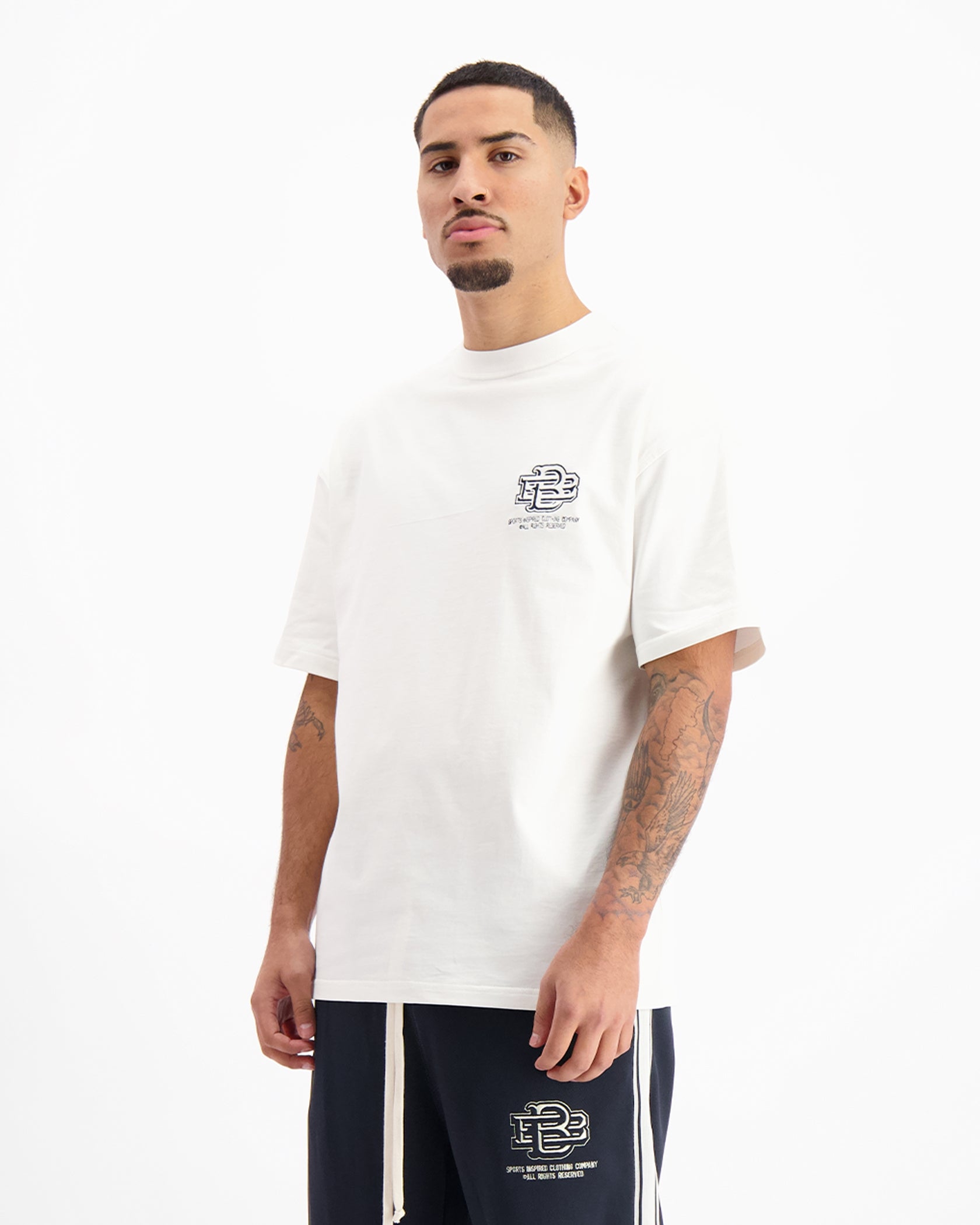 MONOGRAM CAMISETA | Blanco