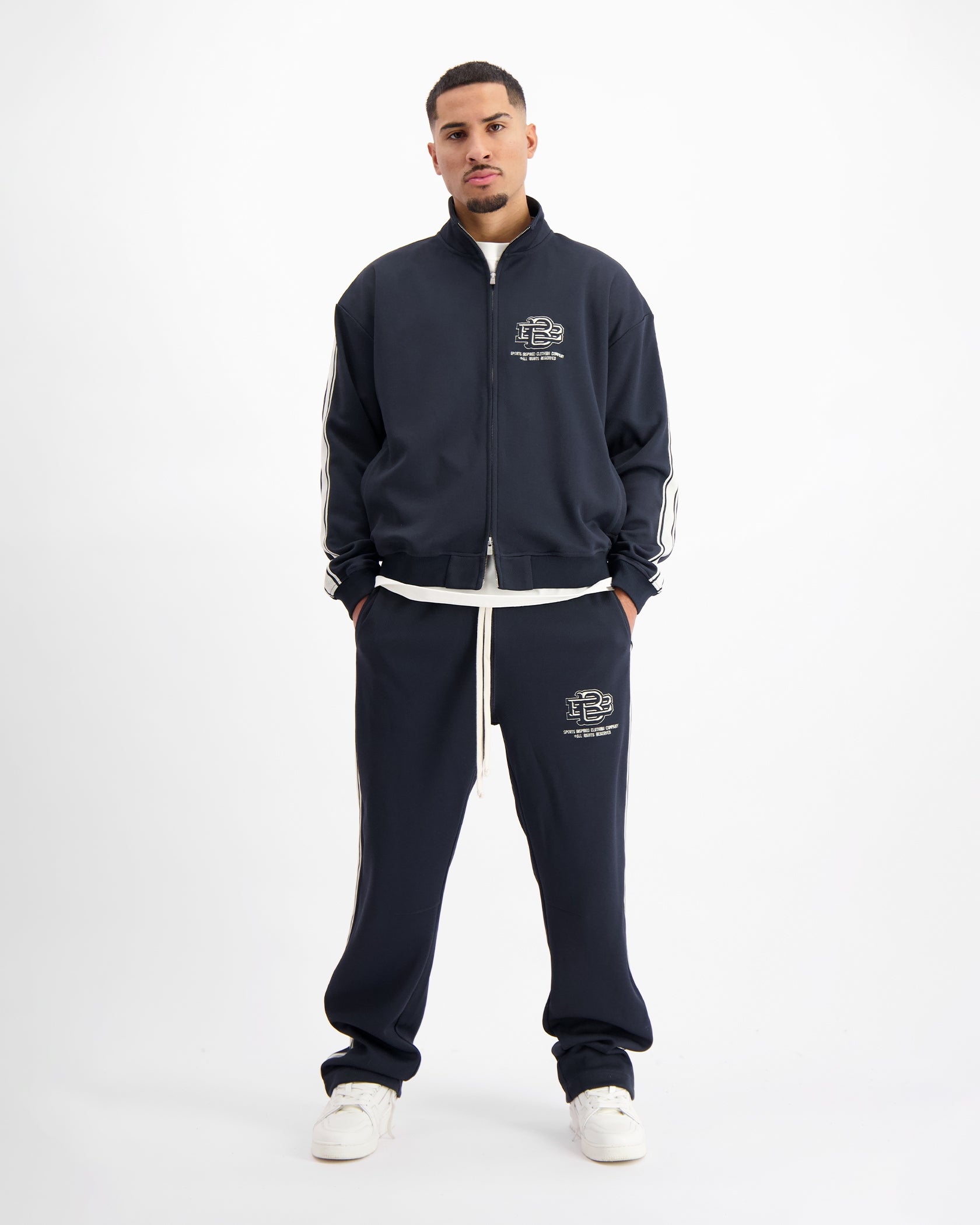 MONOGRAM TRACKSUIT | azul marino