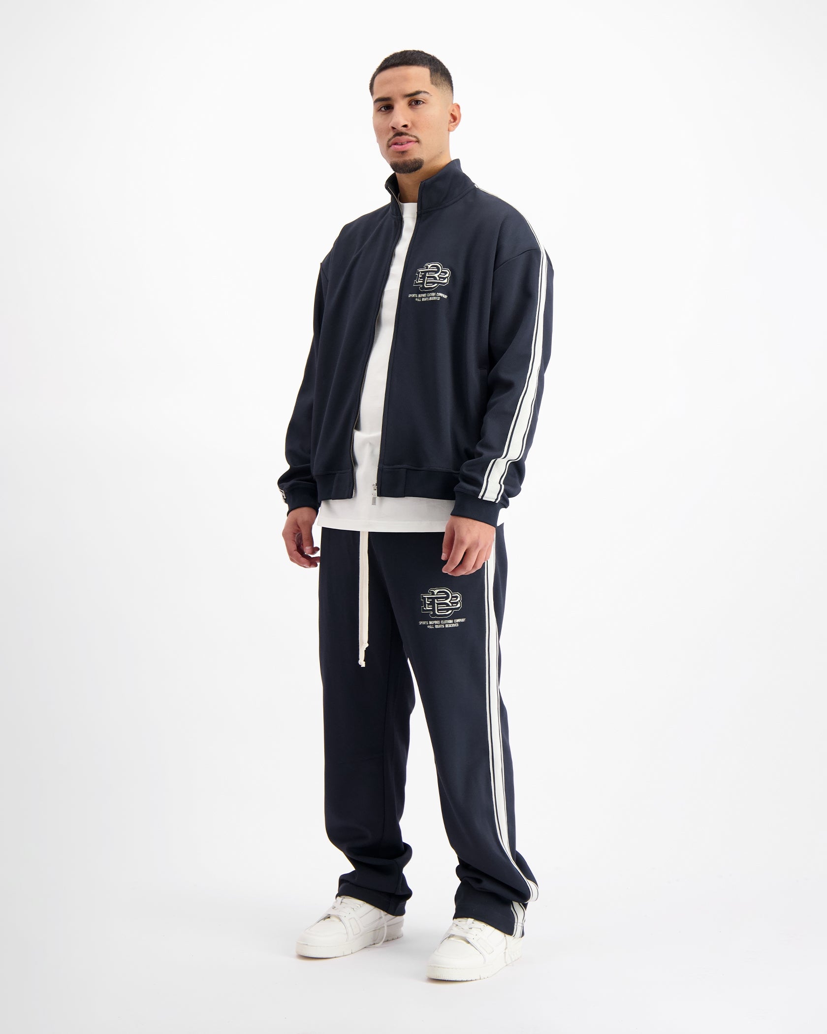 MONOGRAM TRACKSUIT | azul marino
