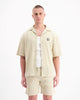 CAMISETA MONOGRAM WAFFLE | Beige