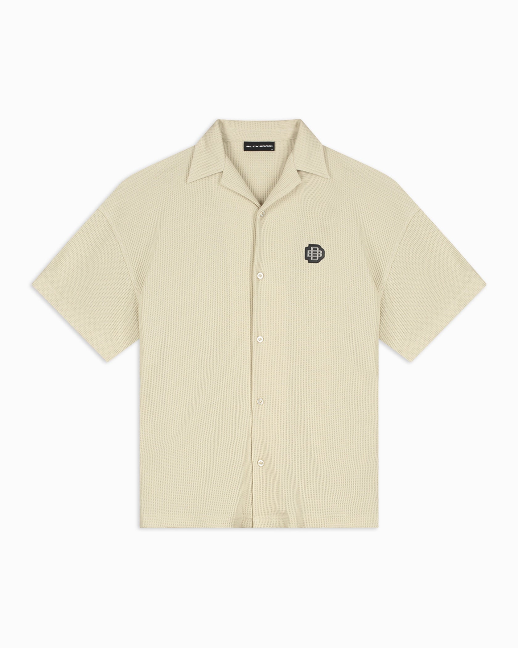 CAMISETA MONOGRAM WAFFLE | Beige