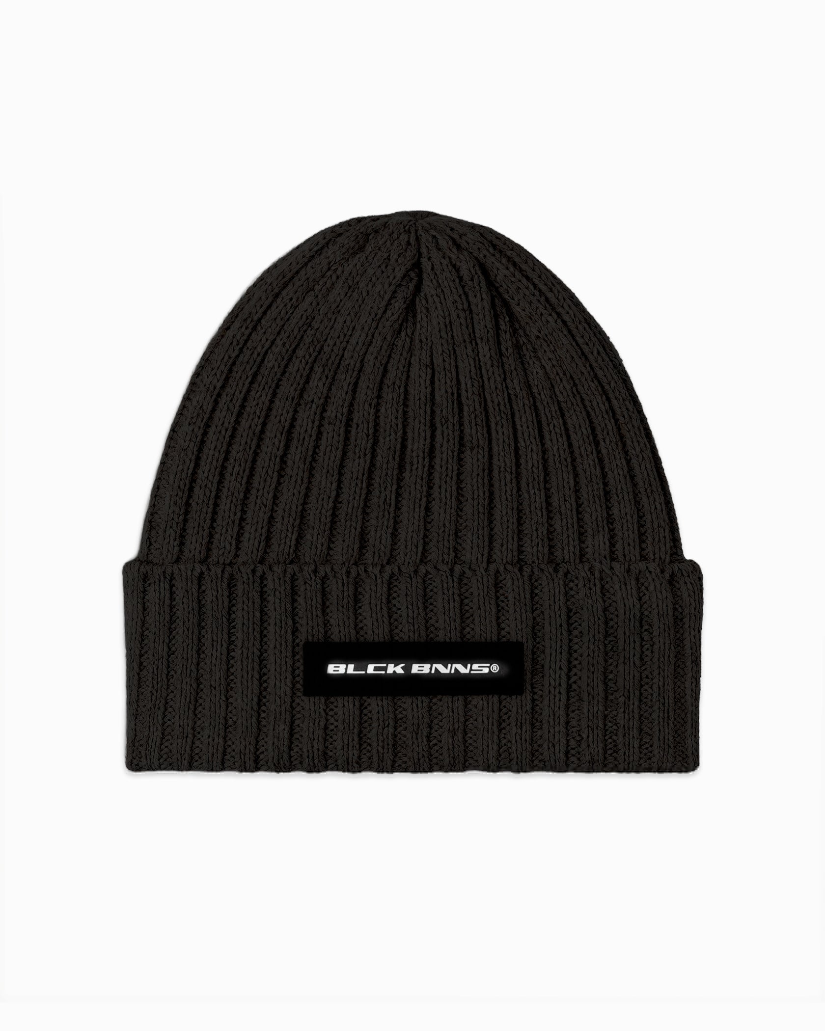 PLATE BEANIE | Negro