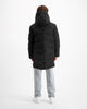CHAQUETA KIDS PLATE PARKA | Negro