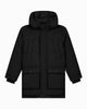 CHAQUETA KIDS PLATE PARKA | Negro