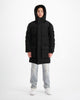 CHAQUETA KIDS PLATE PARKA | Negro