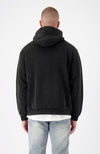 SUDADERA RIBCAGE | Negro lavado