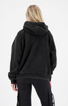 SUDADERA RIBCAGE | Negro lavado