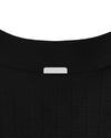 POLO DE PUNTO CON BANDAS | Negro