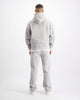 SUDADERA MONOGRAM RIPPED | Melange gris