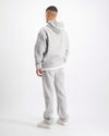 SUDADERA MONOGRAM RIPPED | Melange gris