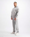 SUDADERA MONOGRAM RIPPED | Melange gris