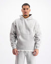 SUDADERA MONOGRAM RIPADA | gris