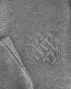 SUDADERA MONOGRAM RIPPED | gris