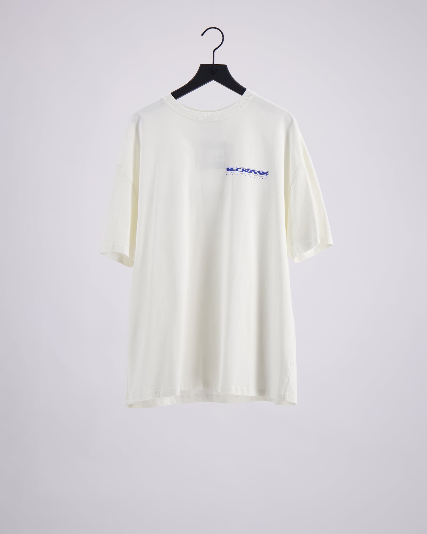 CAMISETA DE MUESTRA | Blanca/azul