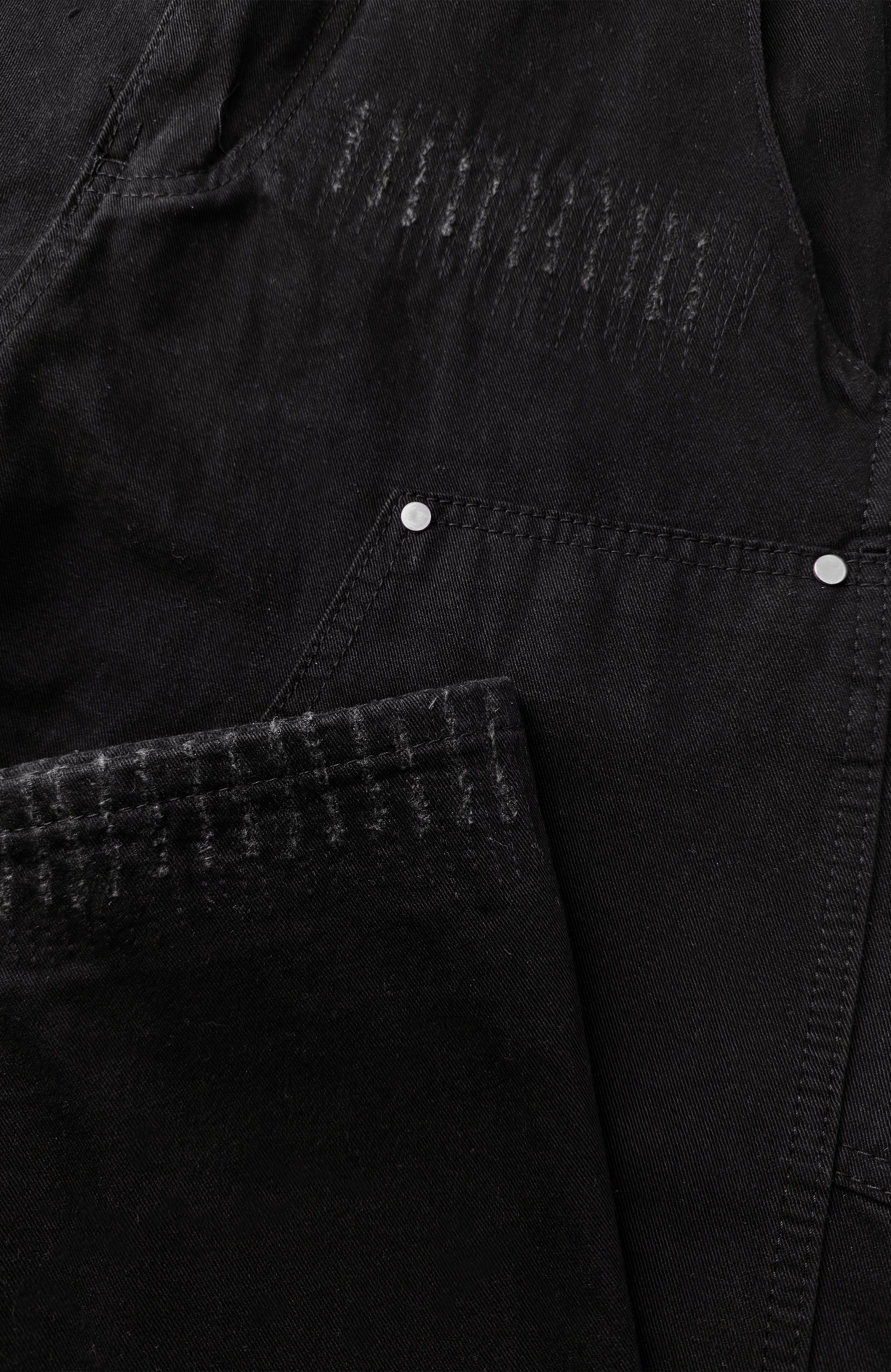 CARPINTERO RASPADO | Negro