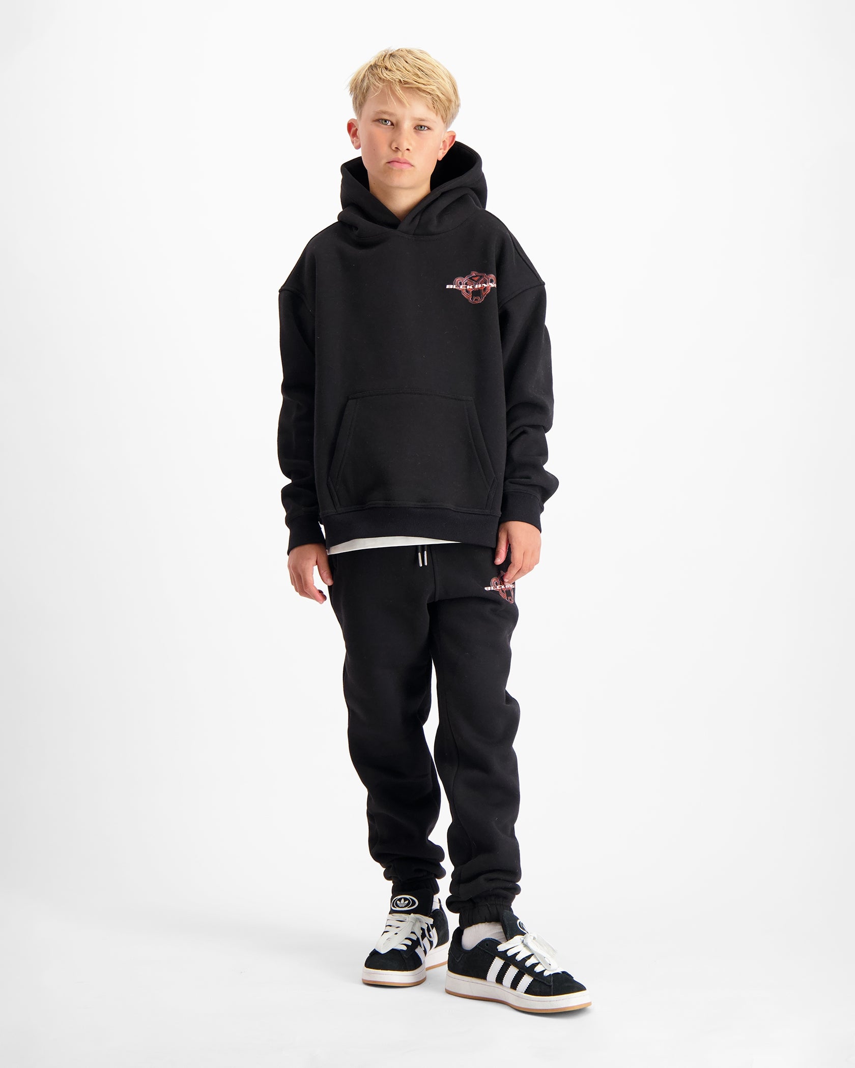 KIDS SKETCH SWEATSUIT | Negro