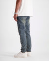 DENIM SLIM DE BORDE SUAVE | Azul