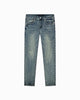 DENIM SLIM DE BORDE SUAVE | Azul