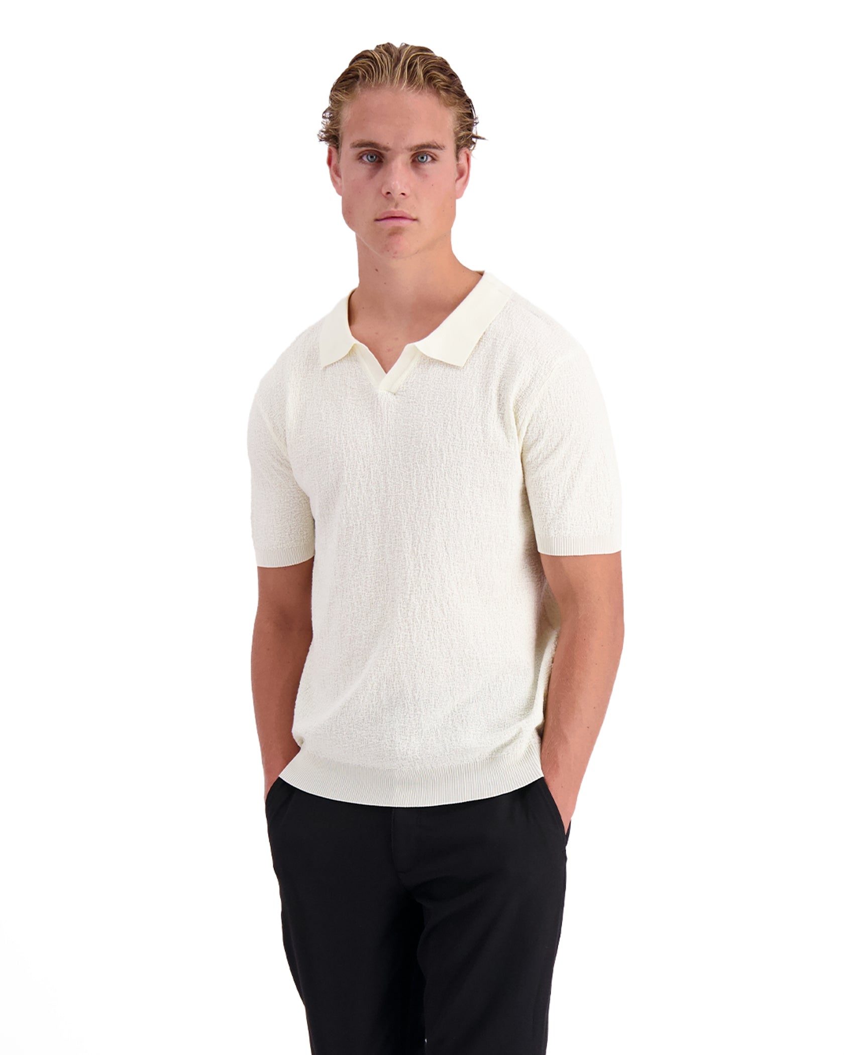 SOFT TOUCH POLO | Blanco hueso