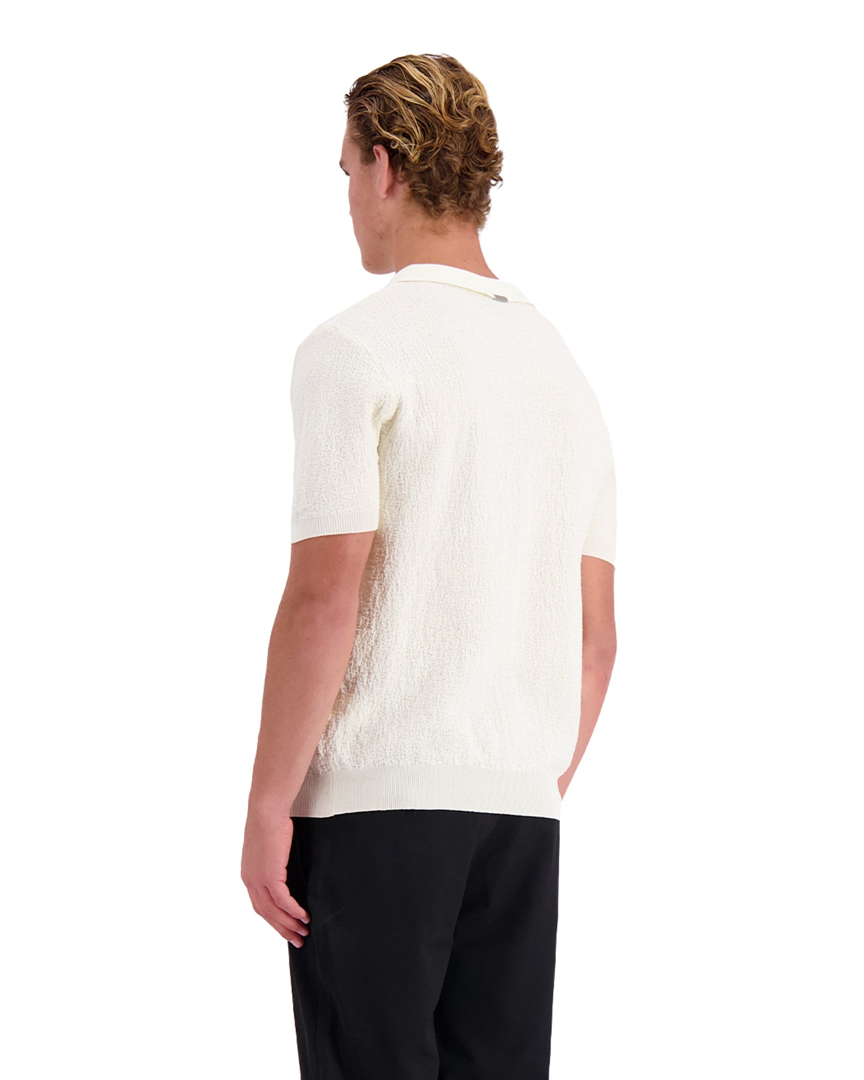 SOFT TOUCH POLO | Blanco hueso