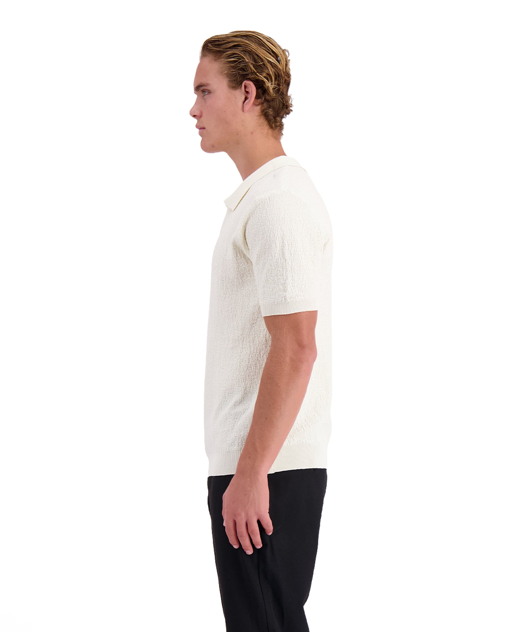 SOFT TOUCH POLO | Blanco hueso