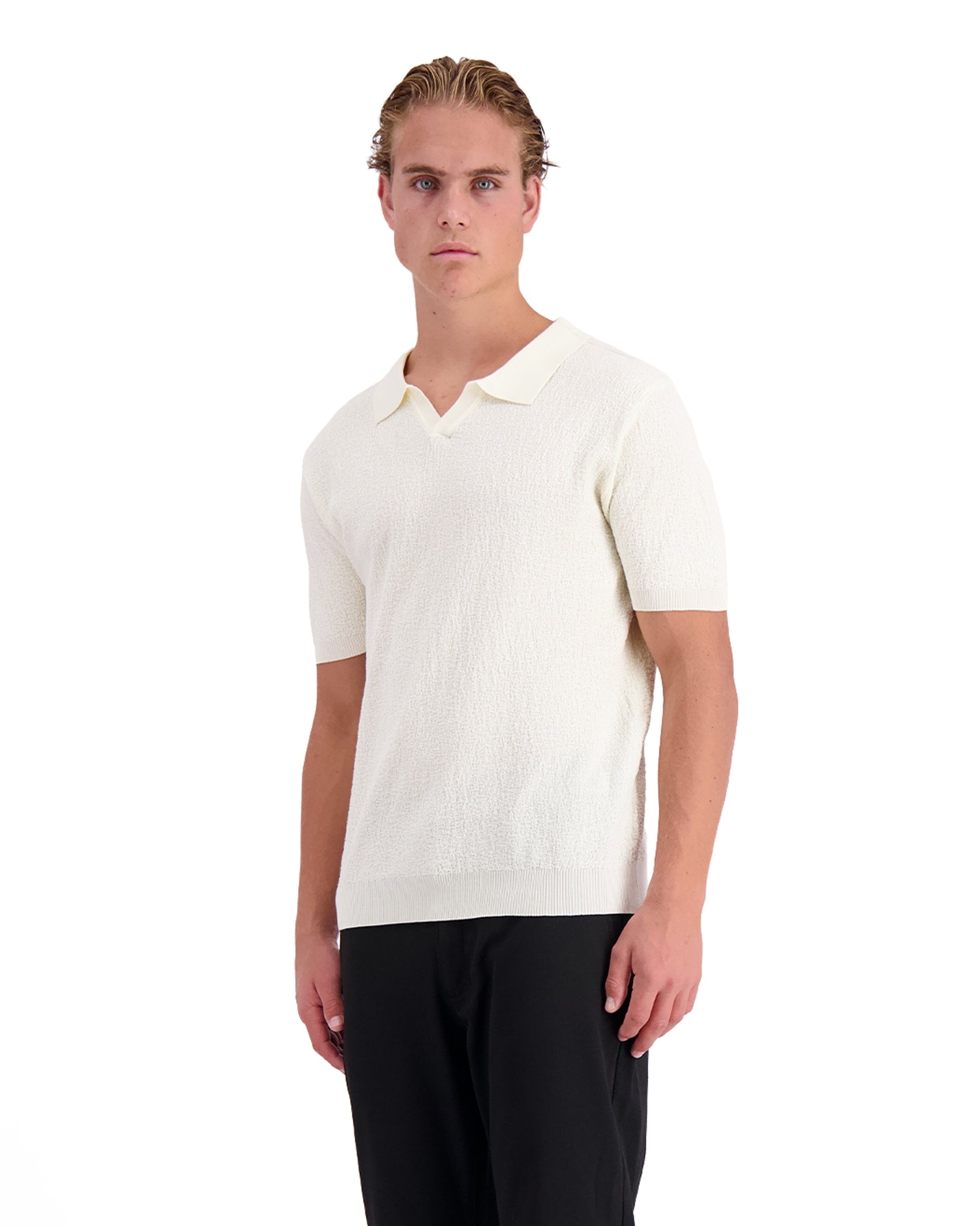 SOFT TOUCH POLO | Blanco hueso