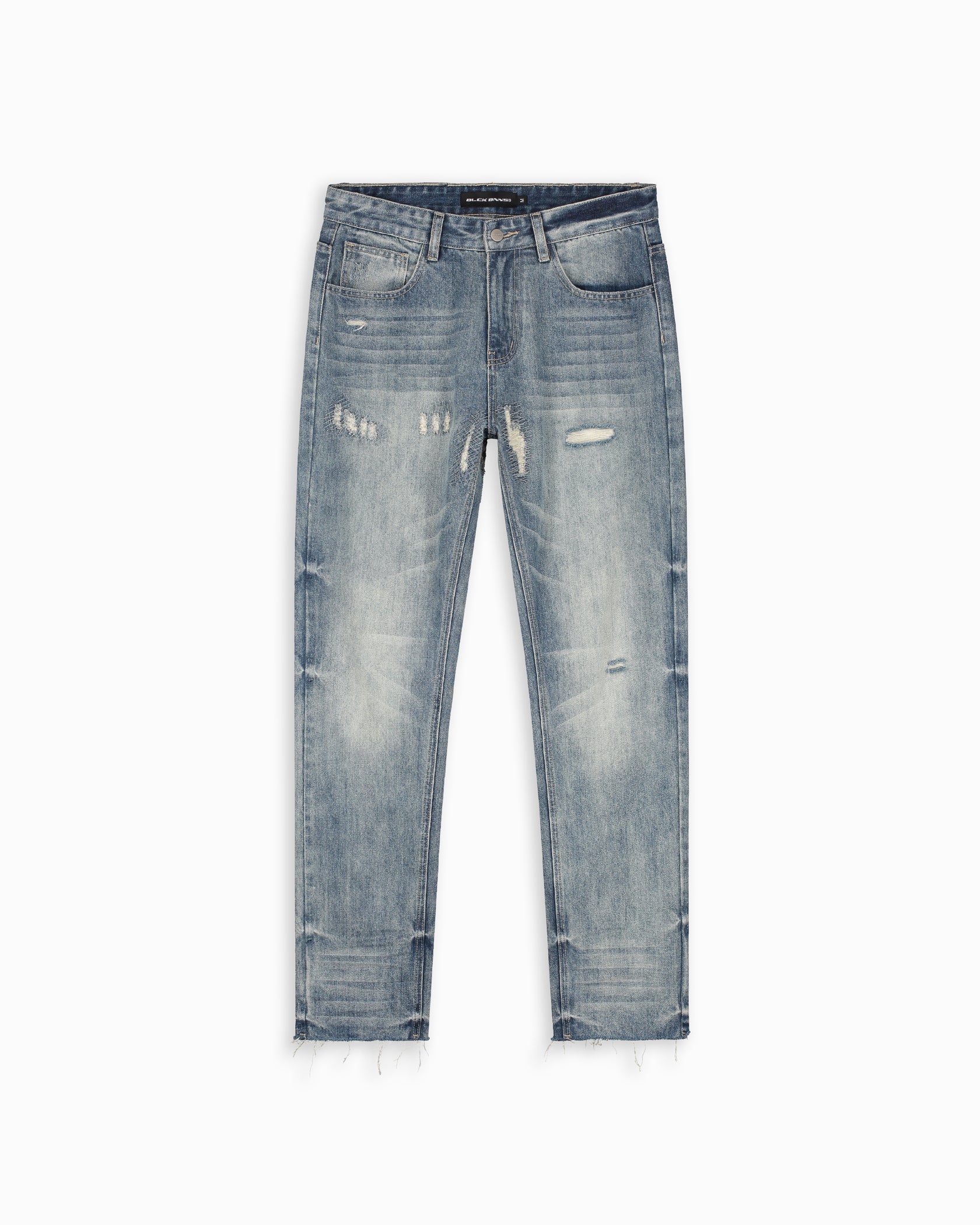DENIM PUNTO RECTO | Azul
