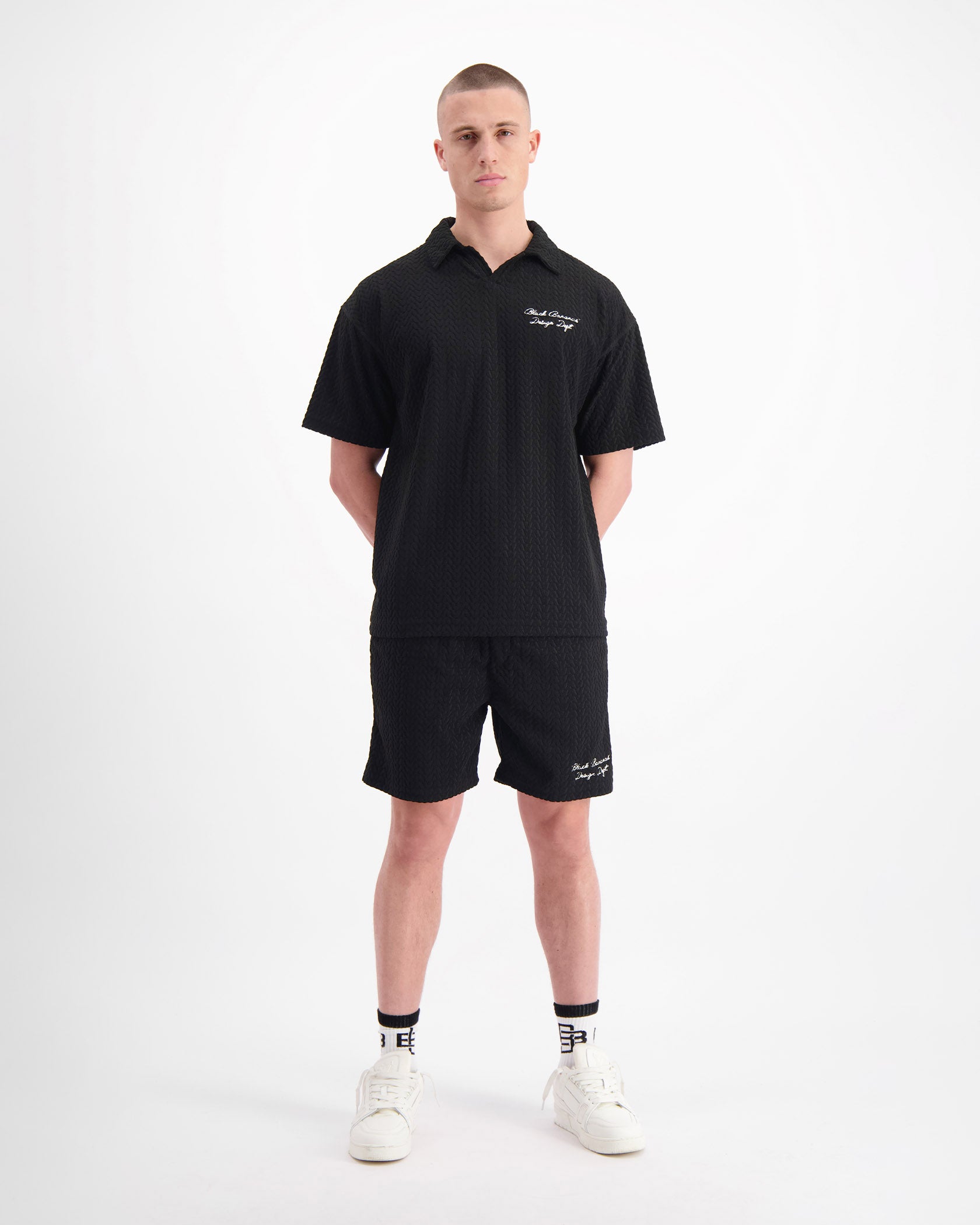 JUEGO DE SALÓN TERRY | Negro