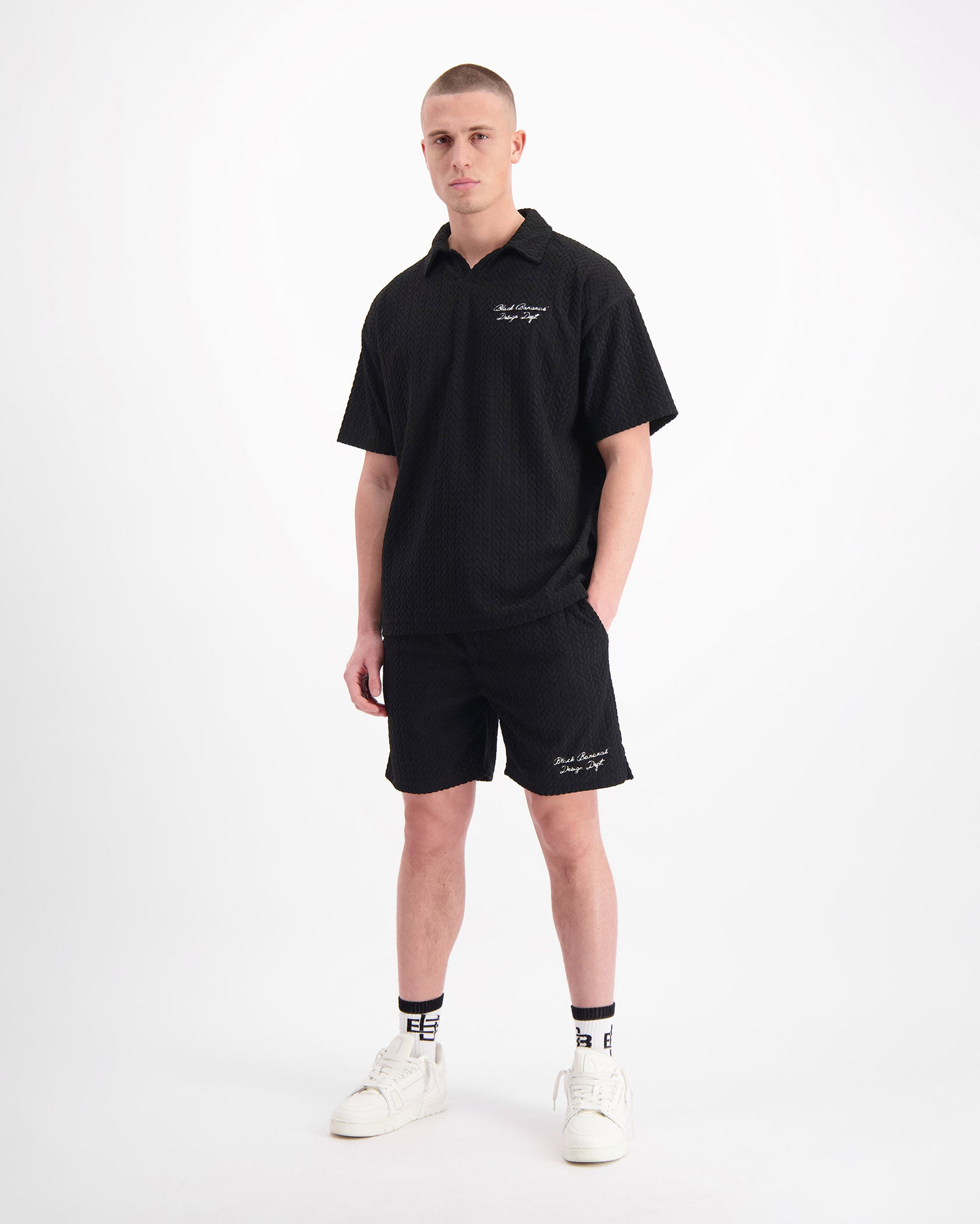 JUEGO DE SALÓN TERRY | Negro