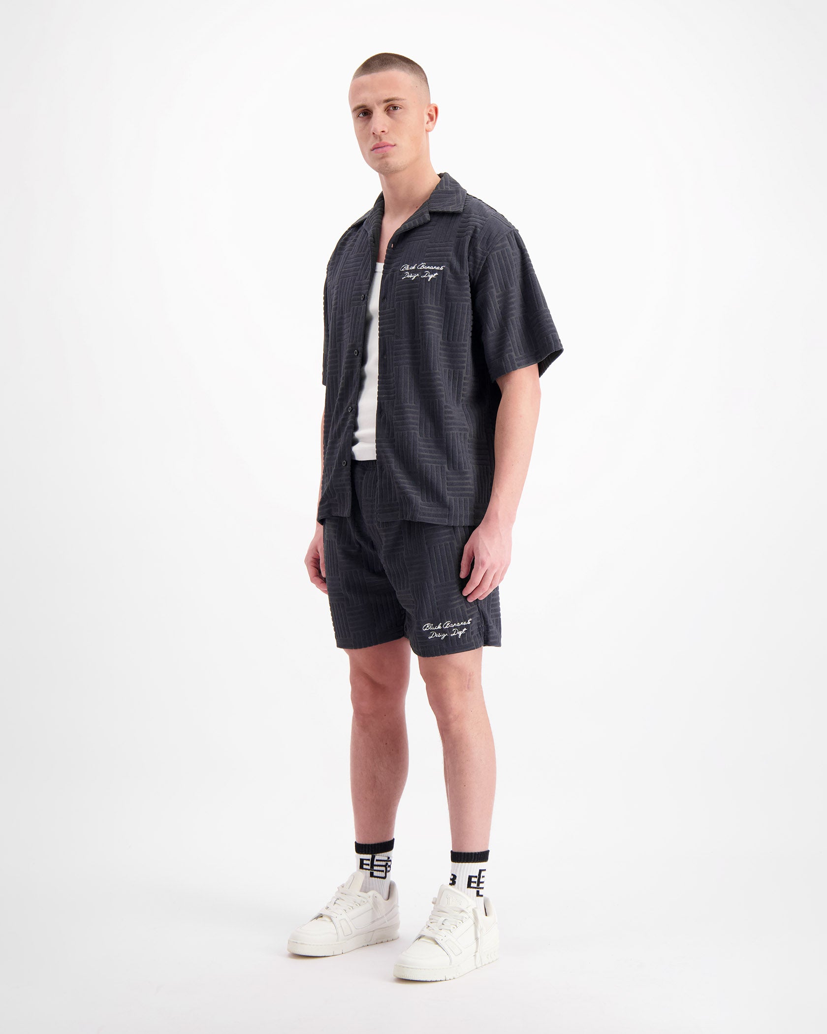 TERRY RESORT SET | azul marino