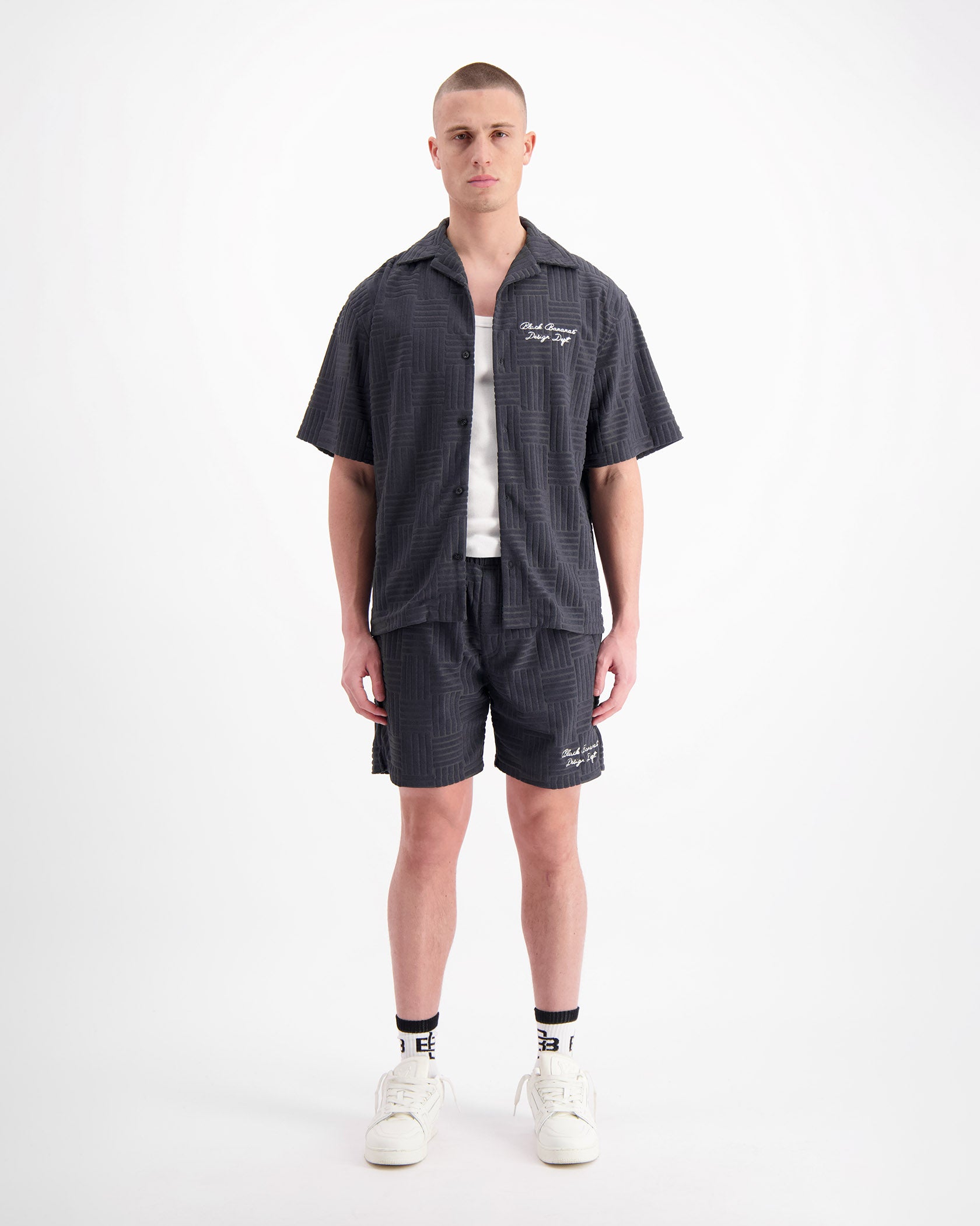 TERRY RESORT SET | azul marino