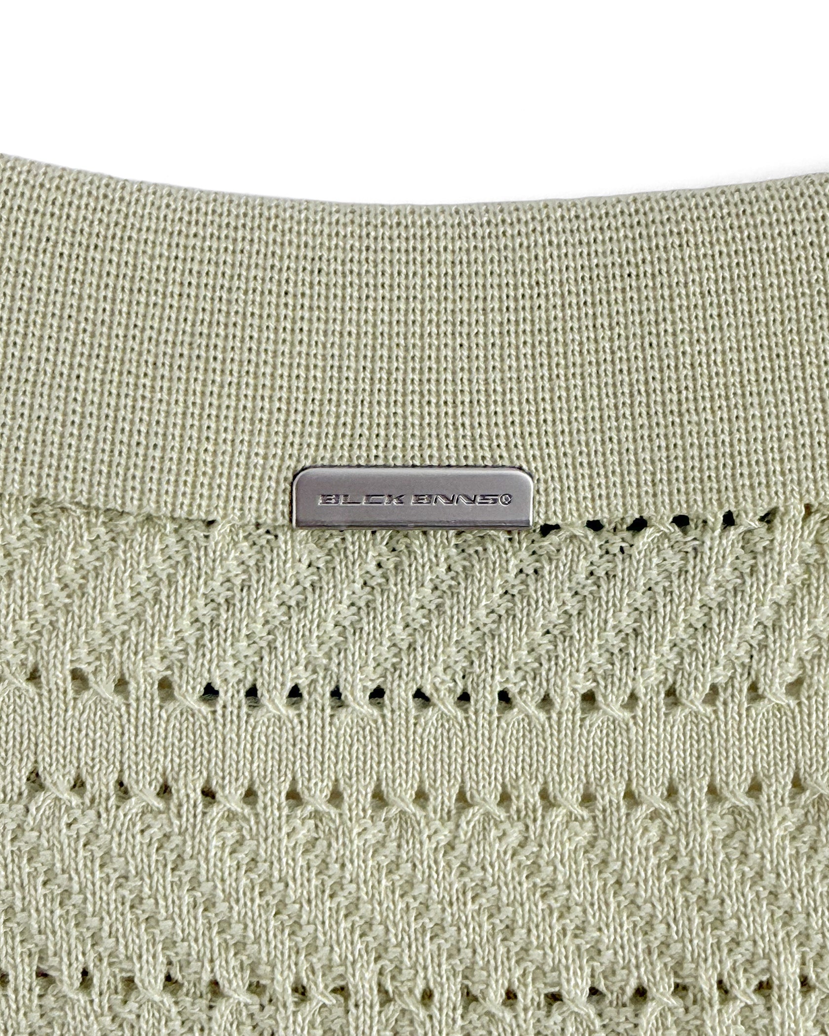 POLO CON CREMALLERA TEXTURADA | gris